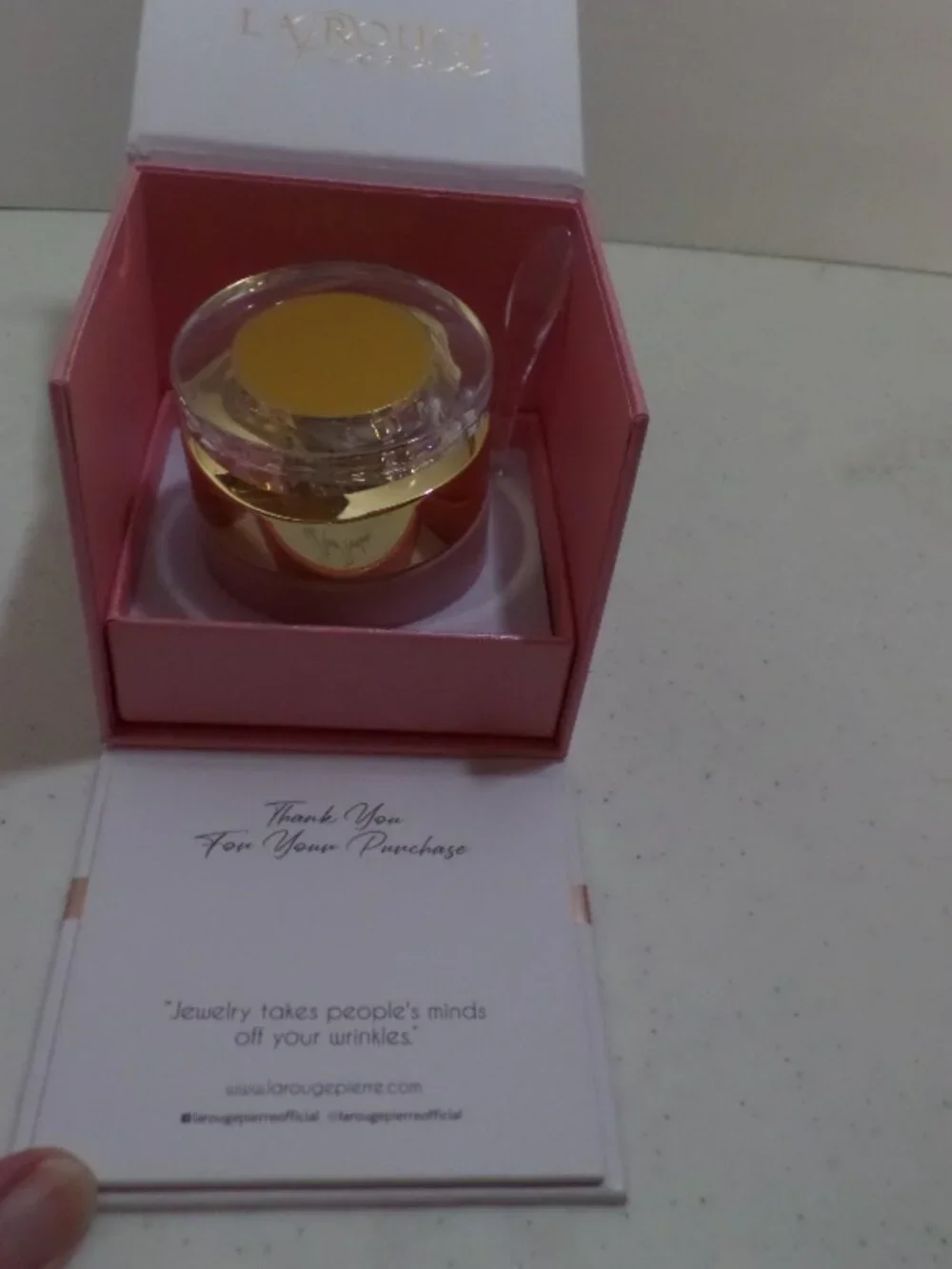 L A Rouge Pierre  Collection – Firming mask, Radiance Serum, Hydrating Cream Pee